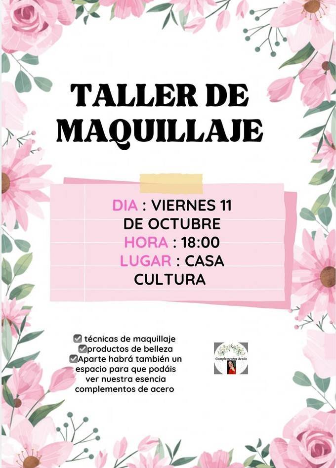 Taller de maquillaje (2024) - La Cumbre (Cáceres)