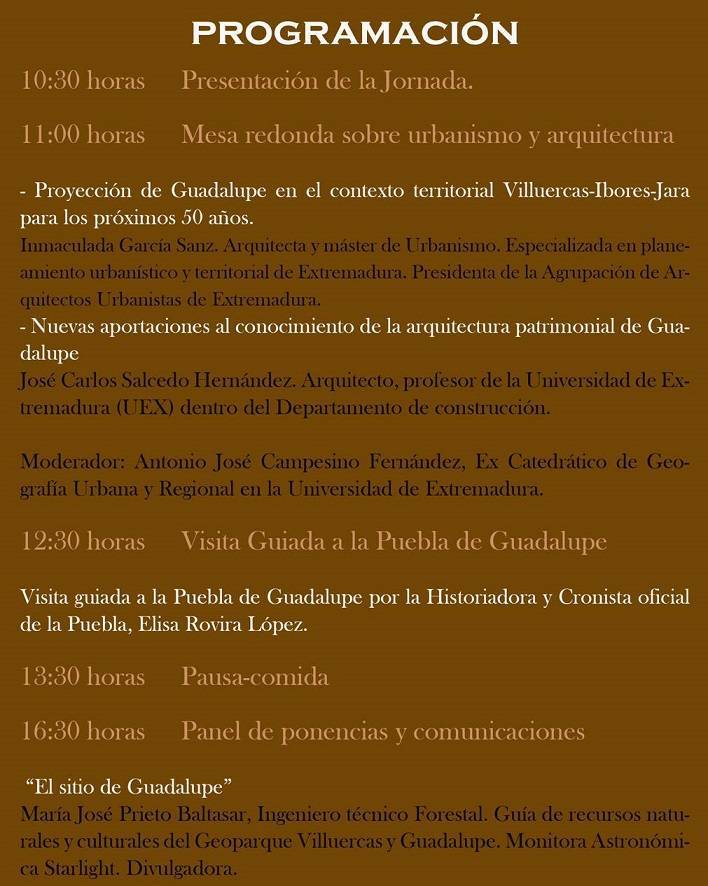 I Jornada del Patrimonio de la Puebla y Real Monasterio de Guadalupe - Guadalupe (Cáceres) 2