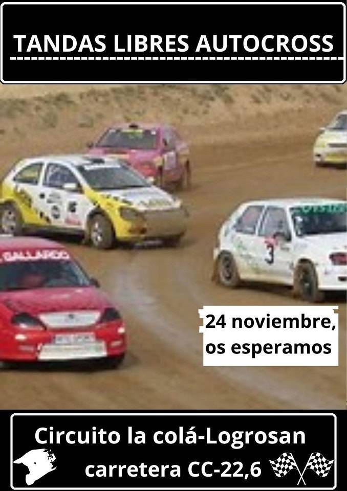 Tandas libres de autocross (2024) - Logrosán (Cáceres)