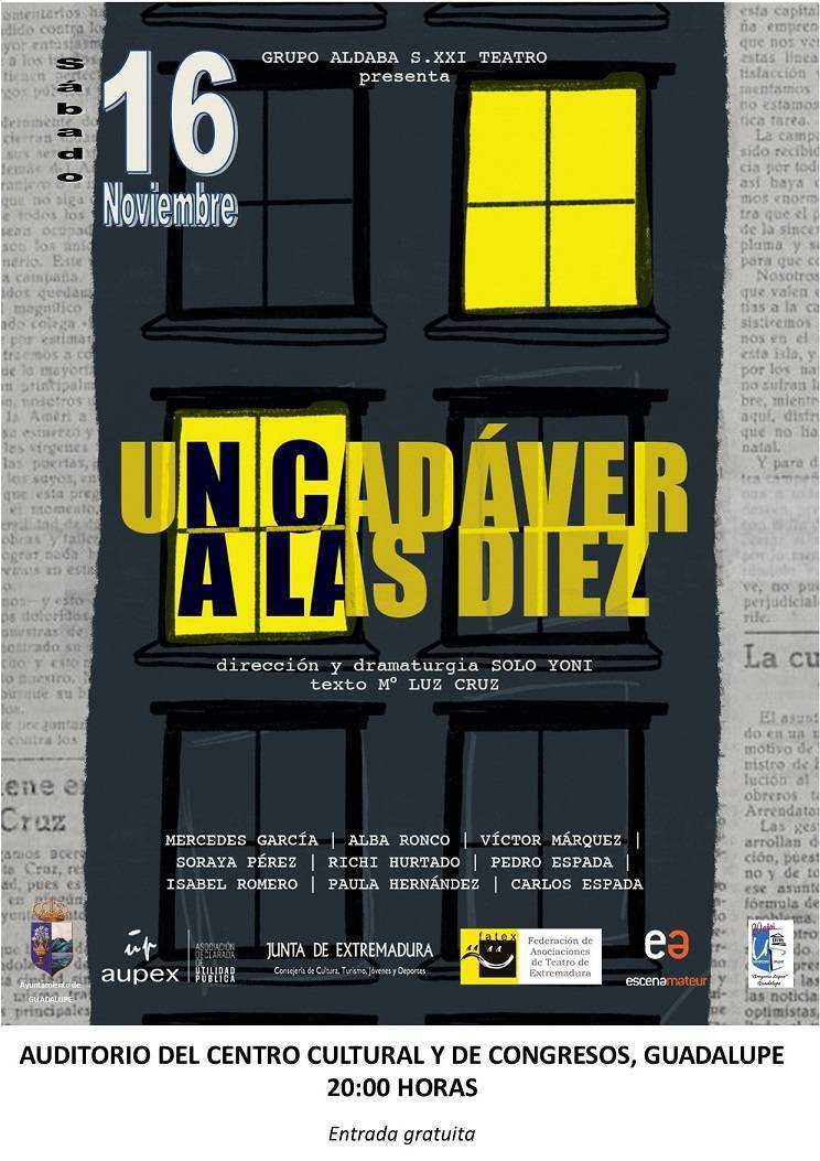 'Un cadáver a las diez' (2024) - Guadalupe (Cáceres)