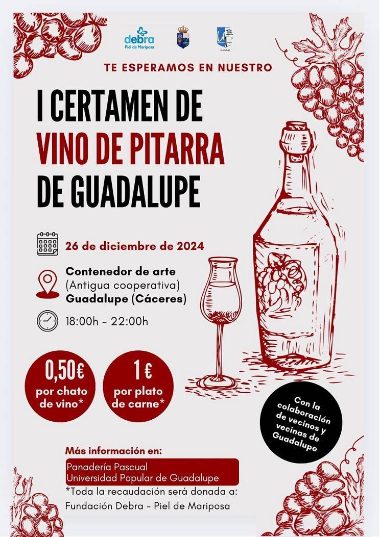 I Certamen de Vino de Pitarra - Guadalupe (Cáceres)