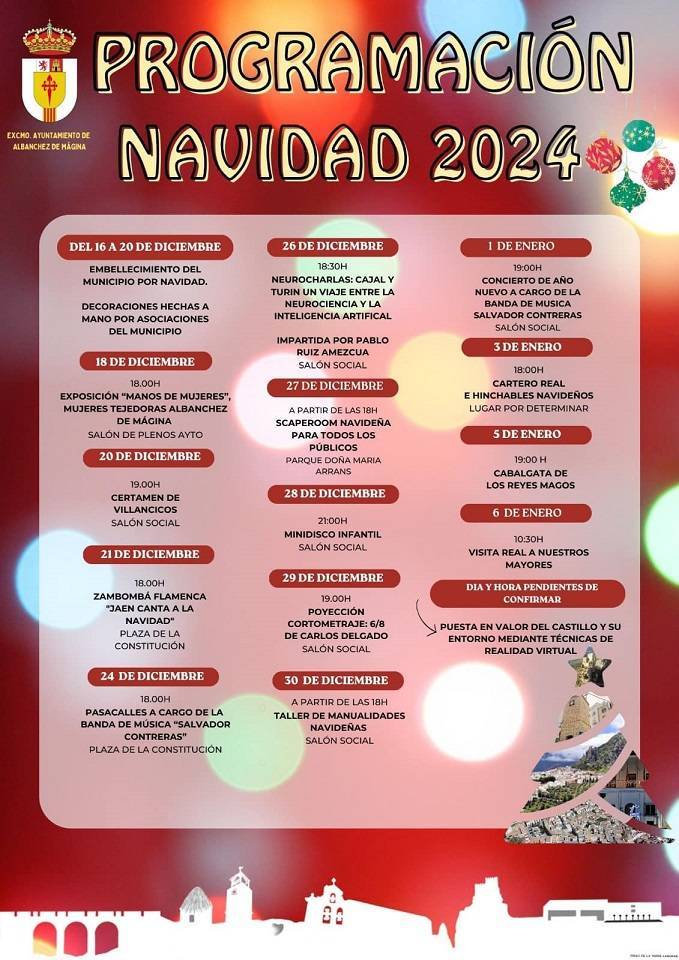 Programa de Navidad (2024) - Albanchez de Mágina (Jaén)