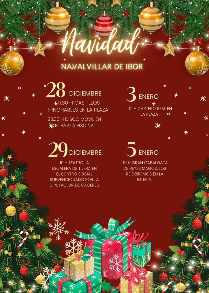 Programa de Navidad (2024) - Navalvillar de Ibor (Cáceres) 1