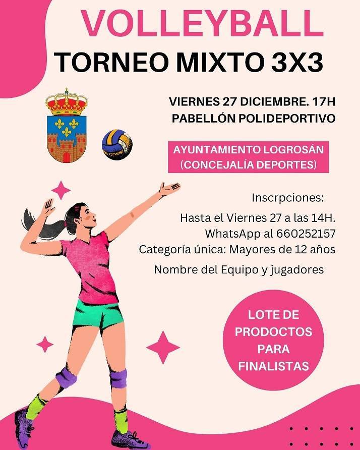 Torneo de vóley 3x3 (2024) - Logrosán (Cáceres)