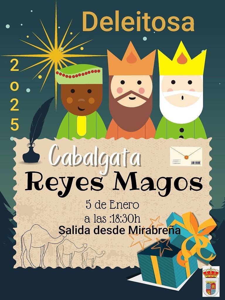 Cabalgata de los Reyes Magos (2025) - Deleitosa (Cáceres)