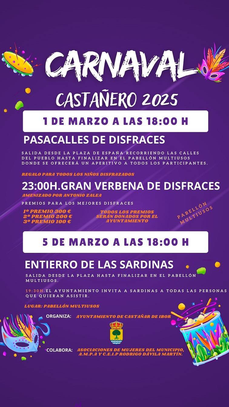 Carnaval (2025) - Castañar de Ibor (Cáceres)