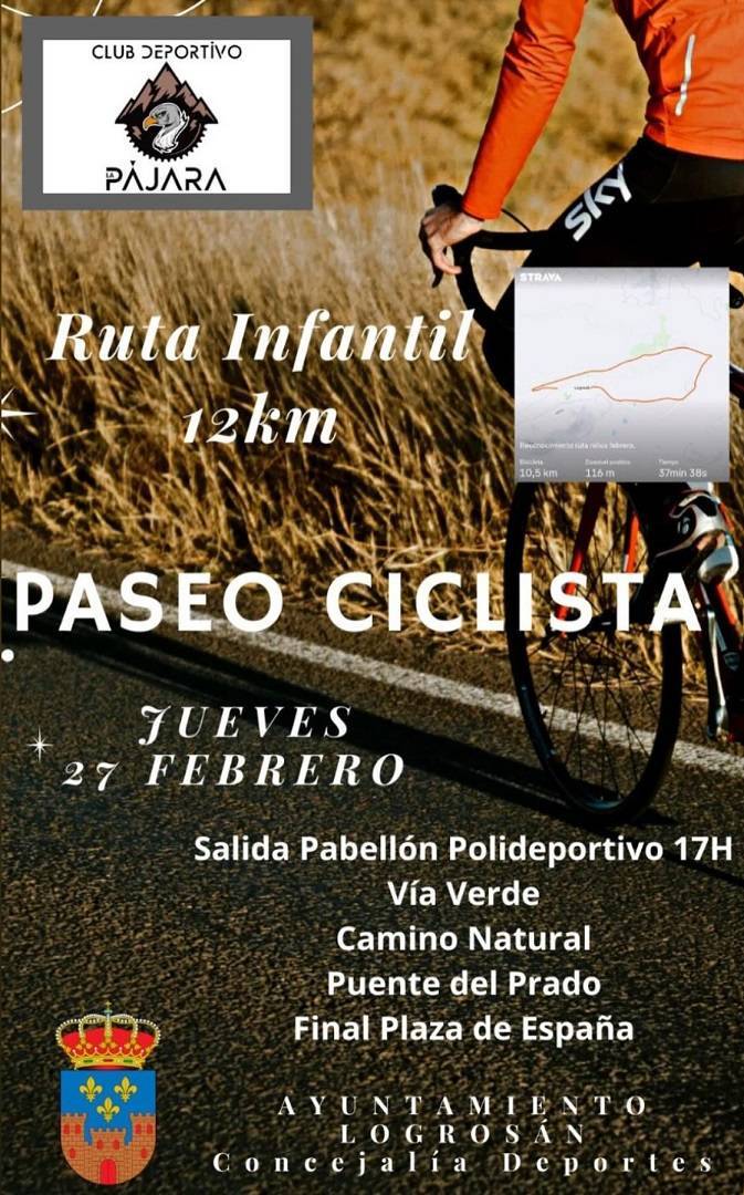 Ruta ciclista infantil (2025) - Logrosán (Cáceres)